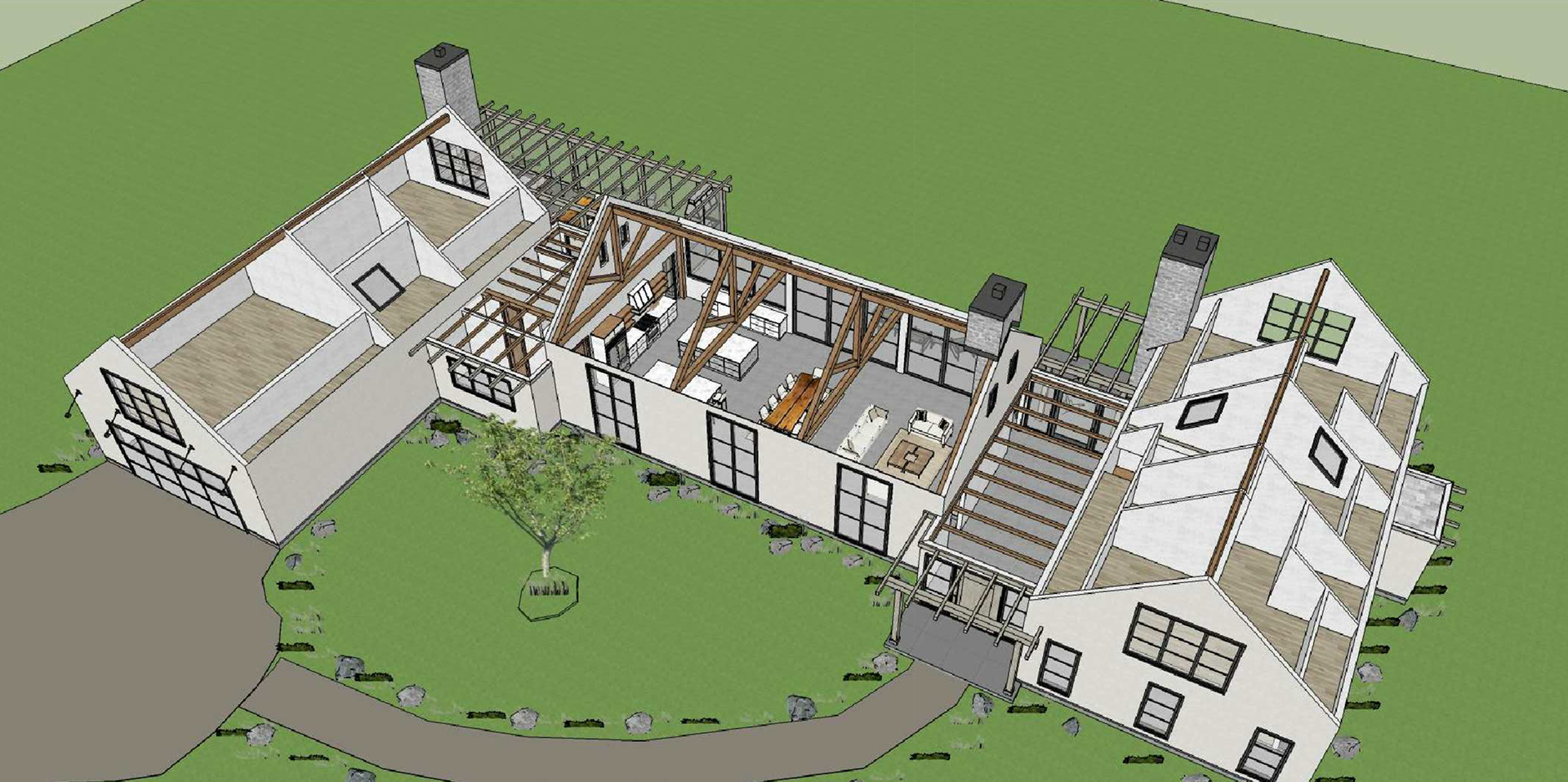 Custom farm house floor plans by Purcell Homes