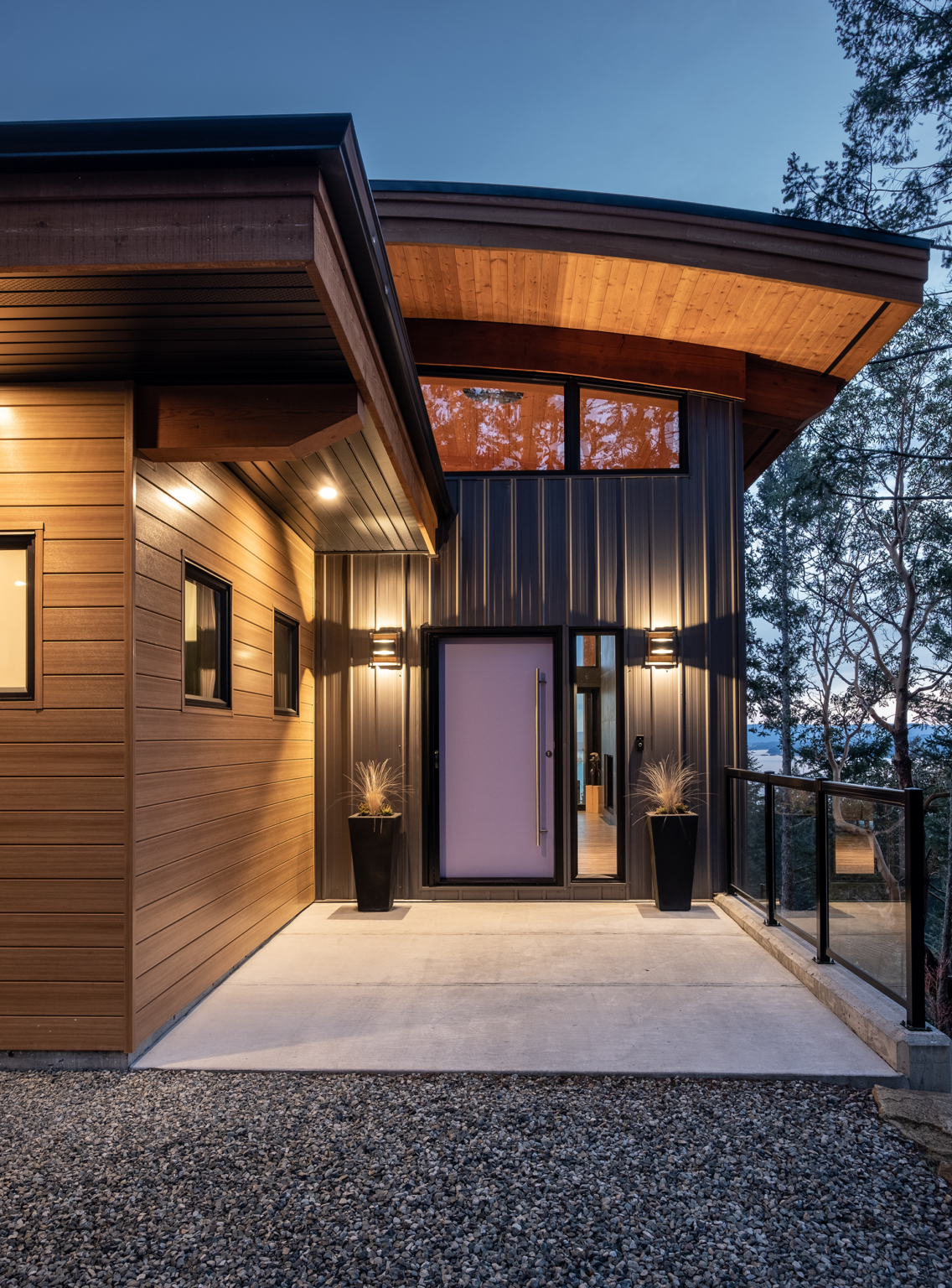 Modern Arch Custom Build Home Design - By Purcell Homes