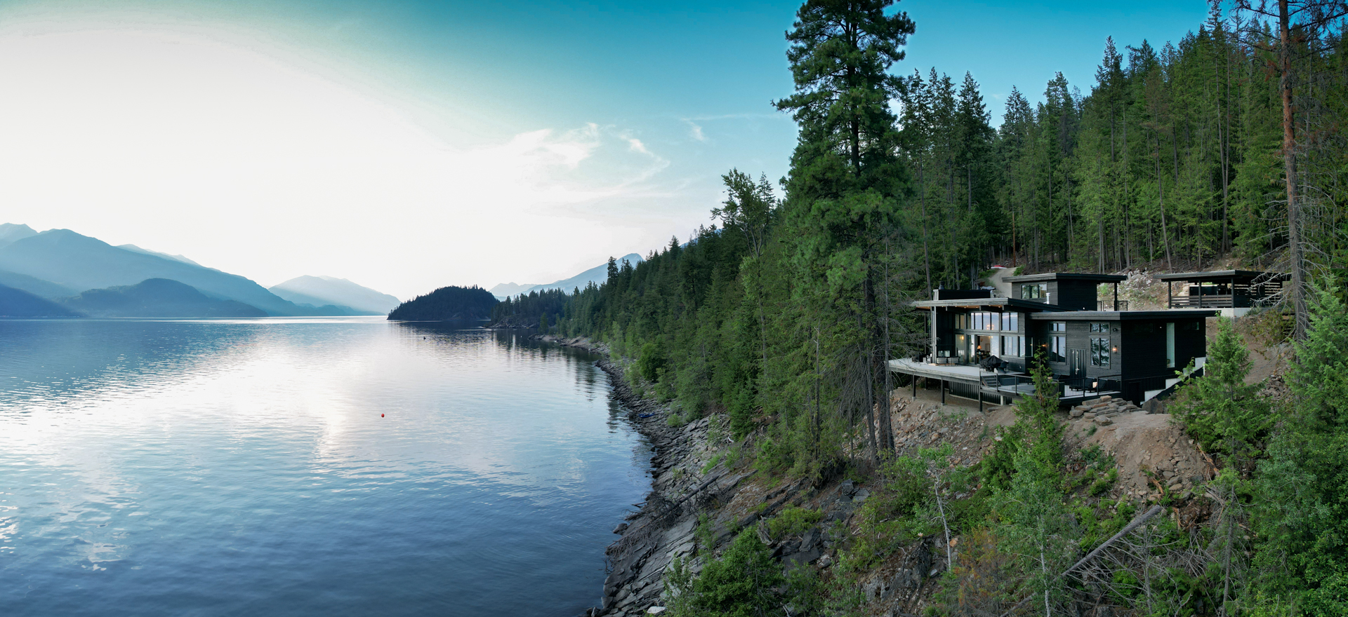 Lake Shore Home Design By Purcell